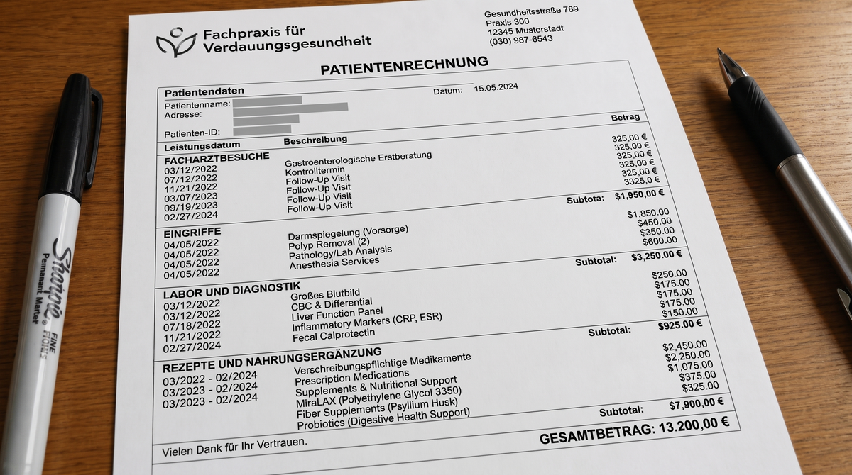 Arztrechnung